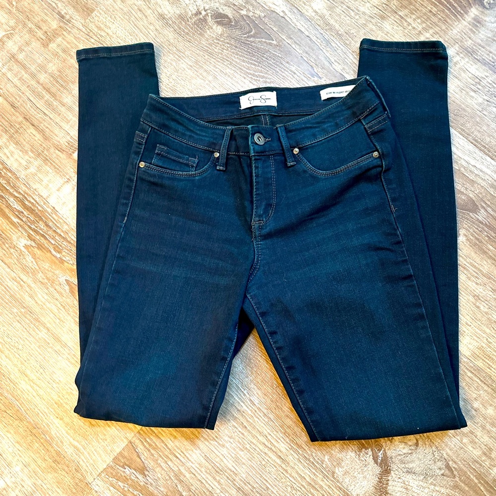 Jessica Simpson 26” indigo blue. Kiss me super skinny